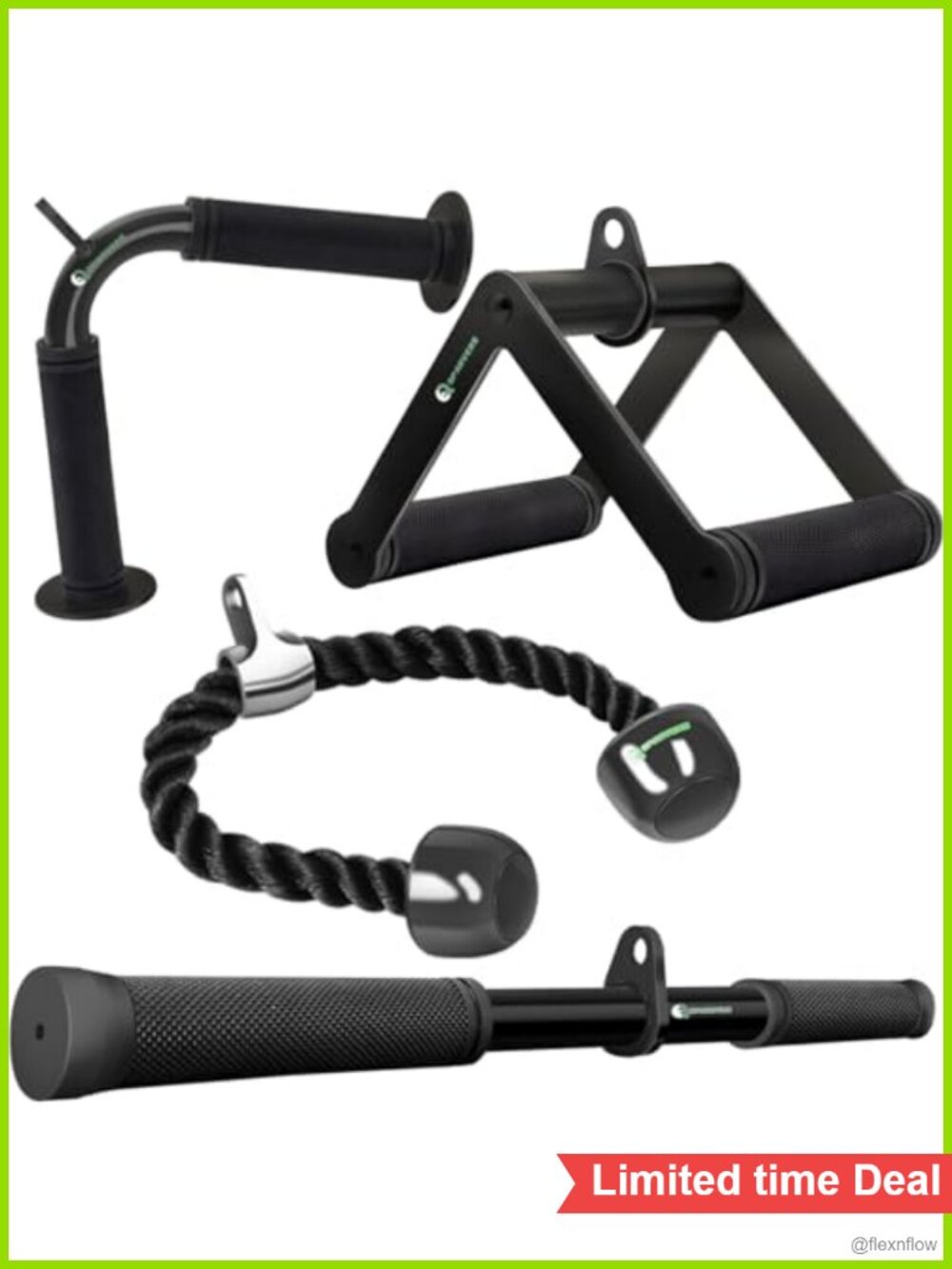 Cable Machine Attachment Set LAT Pulldown Weight Machine Accessories Home Gym
